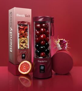 Bezdrátový mixér blendygo 3 mixér na smoothie Bordó